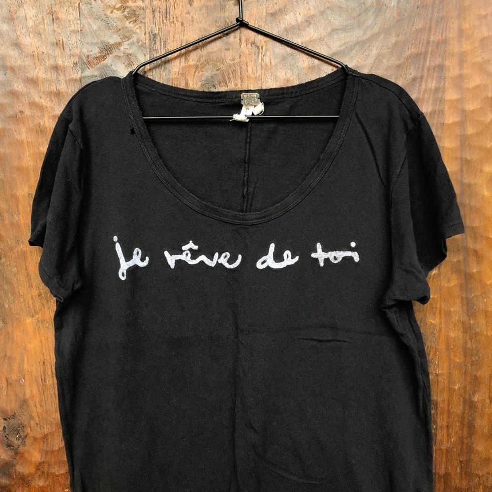 We the Free Black tee